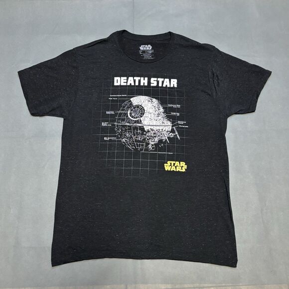 Star Wars Tshirt Engineering Program Death Star Mens Size Large Fifth Sun Disney - Picture 1 of 6